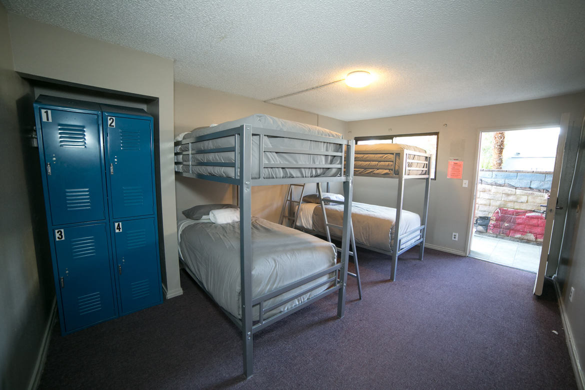 Shared 4 Bed Dorm Las Vegas Hostel